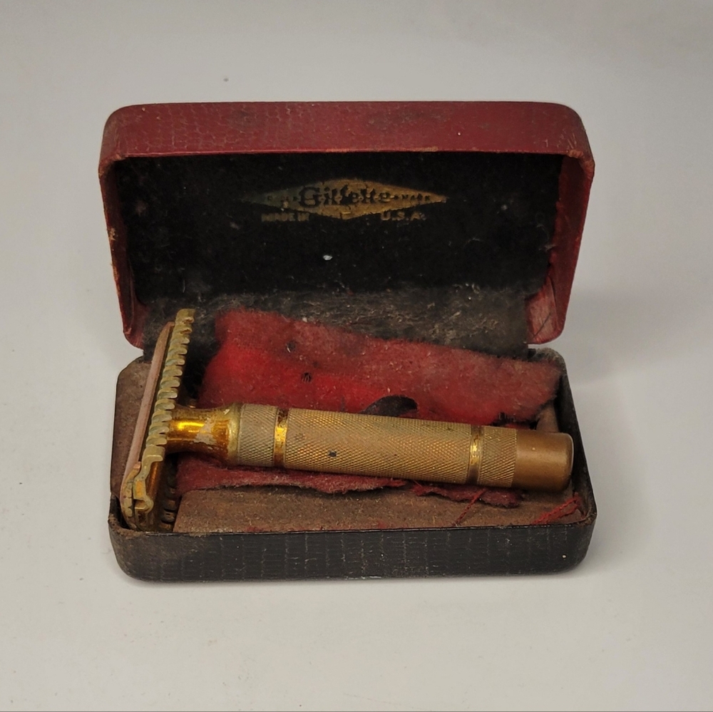 Vtg Gillette Razor